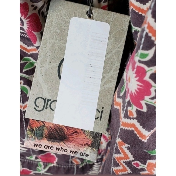 New Gramicci Jamie Button Up Boho Print Jacket - Picture 6 of 7